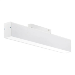 Γραμμικό Φωτιστικό LED MTN-52651 Μαγνητικής Ράγας M35 12W 4000K 960lm 30x3,4x5cm White Metanor