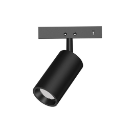 Σποτ Μαγνητικής Ράγας Mini THUBE240B 24V DC 2W 4000K 190Lm 24° RA90 2,6x4,6(7,2)cm Black Aca