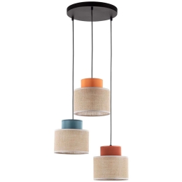 Φωτιστικό Οροφής Duo 2759 Φ35x110cm 3xE27 15W Multi TK Lighting