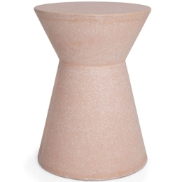Σκαμπό Biella 0800002 35x35x44cm Terazzo Pink Soulworks