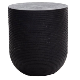 Σκαμπό Siya 0900004 40x40x45cm Black