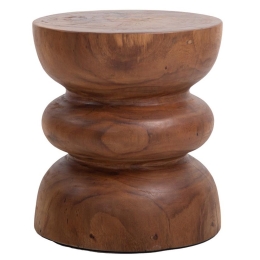 Σκαμπό Najib 0900008 40x40x45cm Natural Soulworks