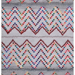 Χαλί Kilim 6570 Grey-Multi New Plan 80X150cm