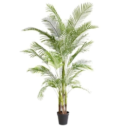 Τεχνητό Δέντρο Φοίνικας NP5501_210_22 Ύψος 210cm Green New Plan Πλαστικό, Ύφασμα