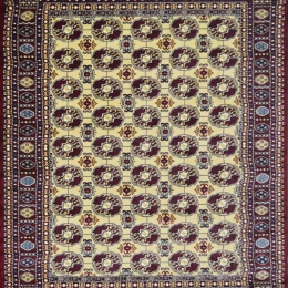 Χαλί Kasmir 2037 Beige-Red 200X300cm