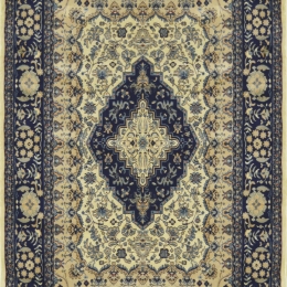 Χαλί Agra Hereke 9153 Beige-Blue 150Χ200cm