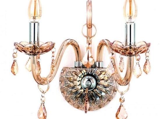 Φωτιστικό Τοίχου-Απλίκα 43391-2 35x37,5cm 2xΕ14 Honey Inlight