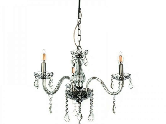 Φωτιστικό Οροφής 5314-3 55cm 3xΕ14 Clear Inlight