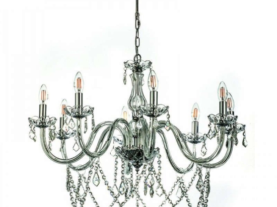 Φωτιστικό Οροφής 5314-8 75cm 8xΕ14 Clear Inlight