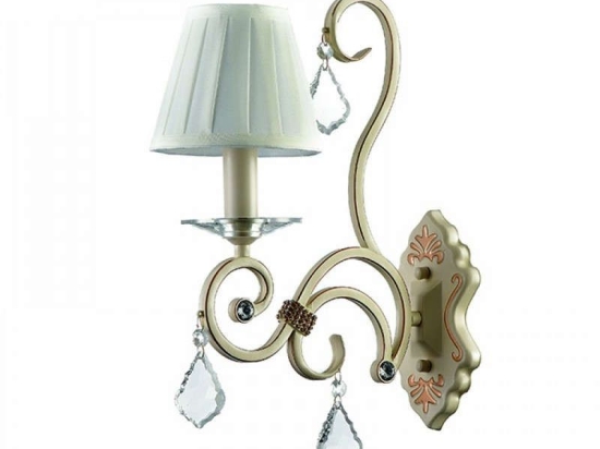 Φωτιστικό Τοίχου-Απλίκα 43308-1 25x41cm 1xΕ14 Beige Inlight