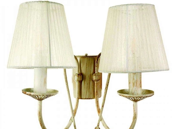 Φωτιστικό Τοίχου-Απλίκα 43359-2 30x30cm 2xE14 Antique White Inlight