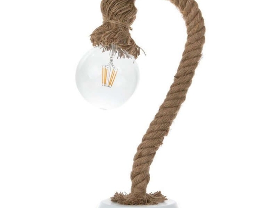 Φωτιστικό Επιτραπέζιο 3439 17x46cm 1xΕ27 Natural-White Inlight