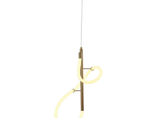 Φωτιστικό Οροφής Led 6015 30x65cm 2000Lm Gold Inlight