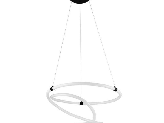 Φωτιστικό Οροφής Led 6020 54x28cm 3200Lm Black Inlight