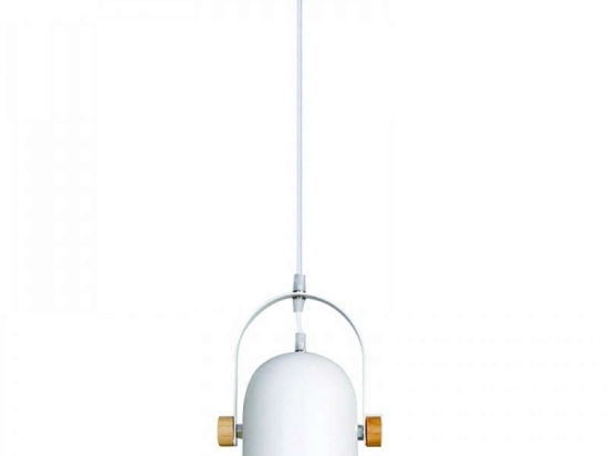 Φωτιστικό Οροφής 6130-1 11,5x22cm 1xΕ27 White Inlight