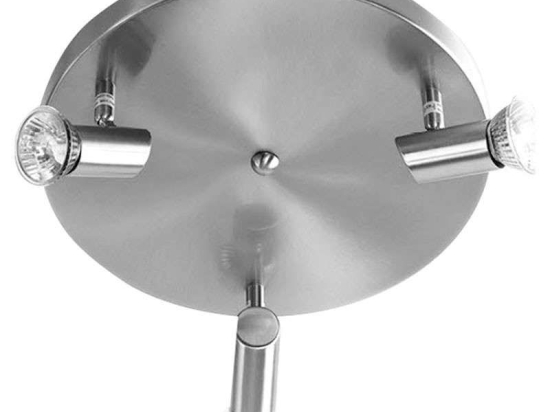 Φωτιστικό Οροφής-Σποτ 9075-3 25x7cm 3xGU10 Nickel Inlight