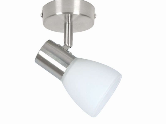 Φωτιστικό Οροφής-Σποτ 9064-1 12x9cm 1xE14 Nickel Inlight