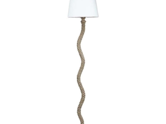 Φωτιστικό Δαπέδου 45364 27x138cm 1xΕ27 White Inlight Σχοινί,Μέταλλο