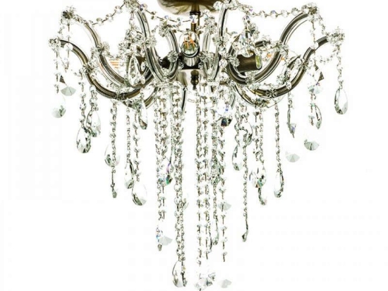 Φωτιστικό Οροφής-Πλαφονιέρα 5249-6 60x62cm 6xΕ14 Bronze Inlight Γυαλί