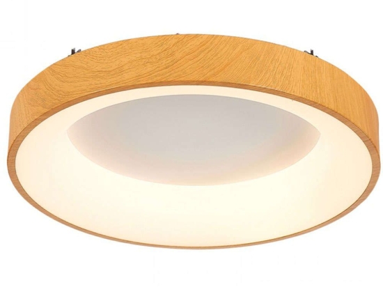 Πλαφονιέρα Οροφής 42178-Α 56cm Led 4650Lm 58W 4000K Brown-White Inlight