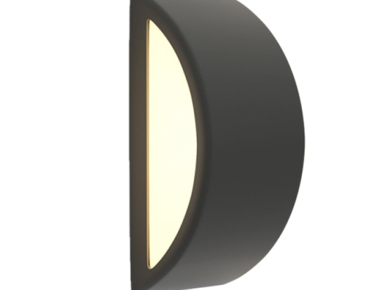 Φωτιστικό Τοίχου Clear 80202744 E27 32x13cm Anthracite ItLighting