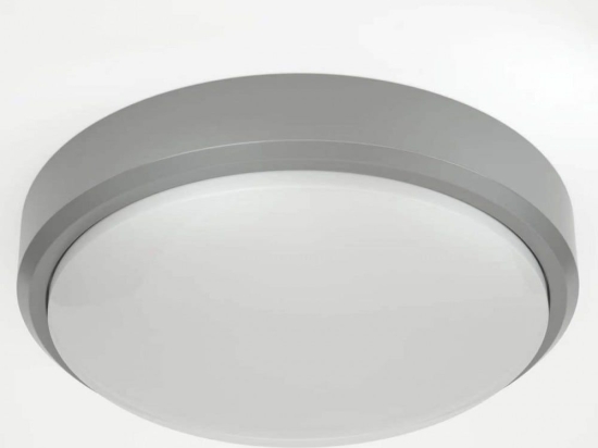 Φωτιστικό Οροφής - Πλαφονιέρα Echo 80300230 Led 15W 21x6cm 3000-6000K 1100lm Grey ItLighting ABS,PC
