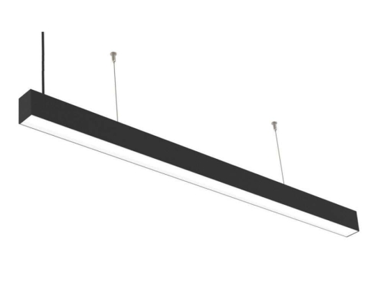 Φωτιστικό Οροφής-Ράγα 6042-90 7x5x90cm Led 2400Lm 30W 3000K Black Inlight