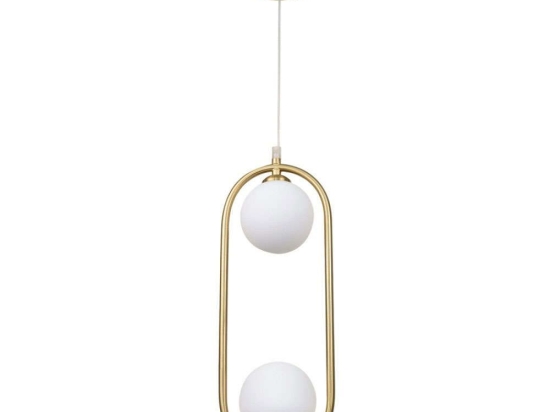 Φωτιστικό Οροφής 4023-GL 15x40cm 2xG9 Gold-White Inlight