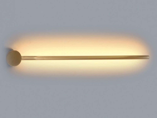 Φωτιστικό Τοίχου - Απλίκα 43015-GL 60x4cm Led 560lm 7W 3000K Gold Inlight
