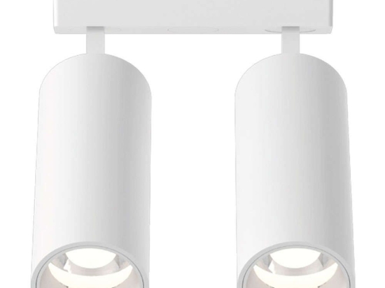 Σποτ Μαγνητικής Ράγας T03801-WH Φ4,4x16cm 2xLed 1440lm 9W 3000K White Inlight