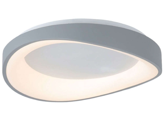 Φωτιστικό Οροφής - Πλαφονιέρα 42033-Gray 52x9cm Led 5400lm 72W Grey Inlight