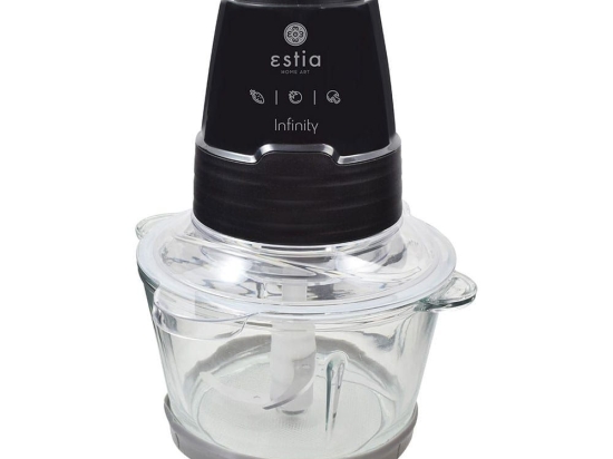 Πολυκόπτης Infinity 06-9922 500W 1.5Lt Black Estia Γυαλί