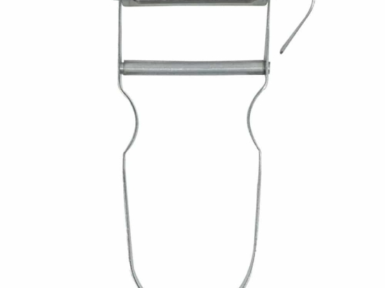 Αποφλοιωτής Inox 01-6266 11,9x6,6x1,2cm Inox Estia Ανοξείδωτο Ατσάλι