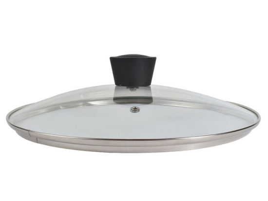 Καπάκι Μαγειρικών Σκευών Magma 01-6174 Φ24cm Γυάλινο Clear Estia Γυαλί