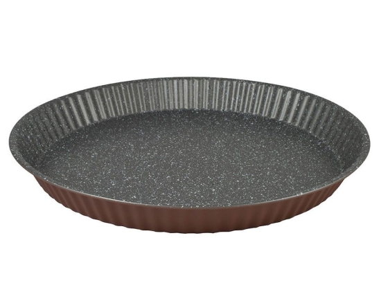Ταψί Τάρτας 01-5238 Φ31,2cm Black Estia Ανοξείδωτο Ατσάλι