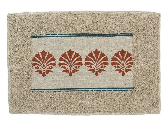 Ταπέτο Μπάνιου Bohemia 02-11222 60x43cm Multi Estia 40X60 100% Βαμβάκι