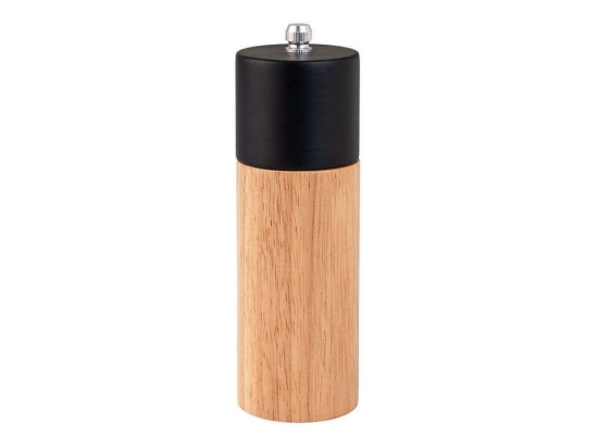 Μύλος Αλατιού-Πιπεριού Bamboo 01-12908 5x16cm Black-Natural Estia Bamboo