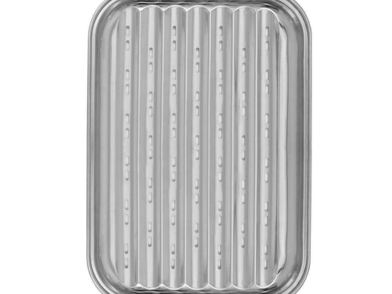 Πλάκα Ψησίματος Bbq 05-11888 34x24cm Inox Estia Ανοξείδωτο Ατσάλι