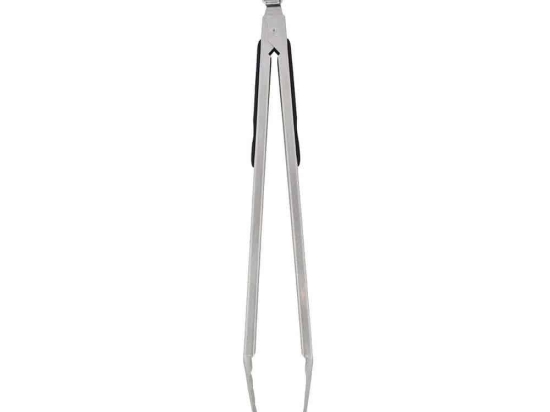 Τσιμπίδα Με Λαβές Σιλικόνης 05-9526 38cm Inox Estia Stainless Steel