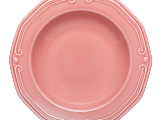 Πιάτο Βαθύ Athénée 07-13677 Φ23cm Rose Estia Πορσελάνη