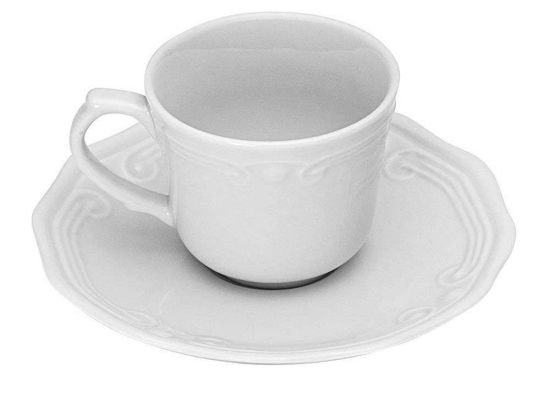 Φλυτζάνι Καφέ Athénée 07-13516 100ml White Estia Πορσελάνη