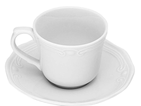Φλυτζάνι Τσαγιού Athénée 07-13530 200ml White Estia Πορσελάνη