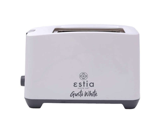 Φρυγανιέρα 2 Θέσεων Gusto White 06-13820 25x14x17,1cm 750W White Estia