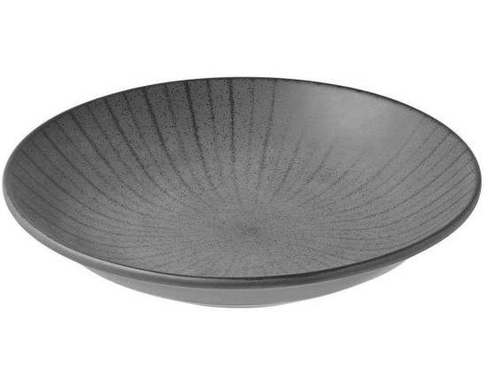 Πιάτο Βαθύ Nordic 07-15695 23cm Black Estia Πορσελάνη