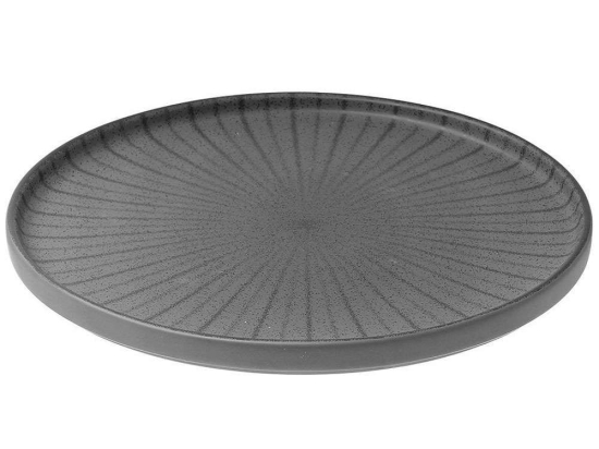 Πιάτο Ρηχό Nordic  07-15824 26cm Black Estia Πορσελάνη