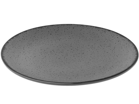 Πιάτο Ρηχό Terra 07-16227 21cm Grey Estia Πορσελάνη