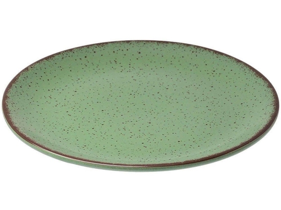 Πιάτο Ρηχό Terra 07-15510 27cm Green Estia Πορσελάνη