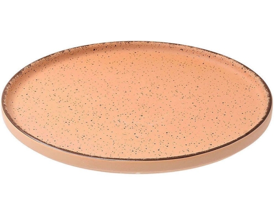 Πιάτο Ρηχό Terra 07-16050 21cm Salmon Estia Πορσελάνη