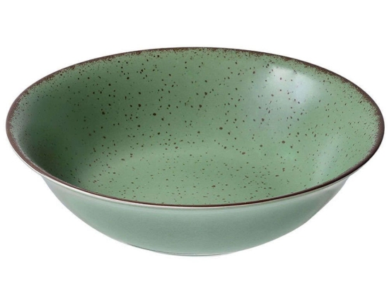 Σαλατιέρα Terra 07-15572 23cm Green Estia Large Πορσελάνη