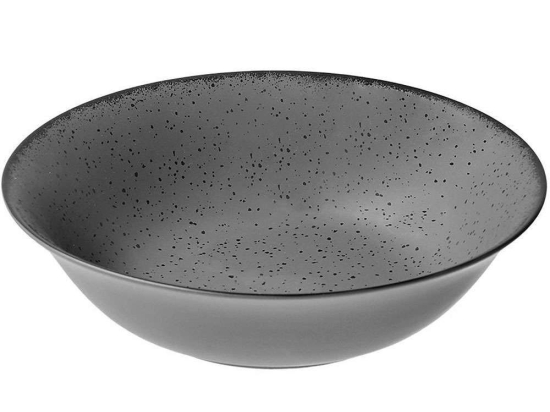 Σαλατιέρα Terra 07-16265 23cm Grey Estia Large Πορσελάνη